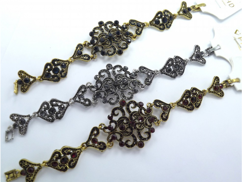 Pulseira Bijuteria PHD Colonial Envelhecida VIP