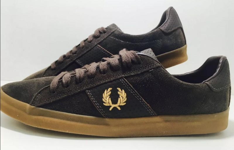 Fred Perry Couro