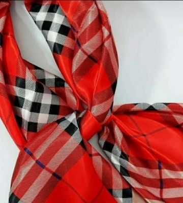 Lenço Burberry Vermelho
