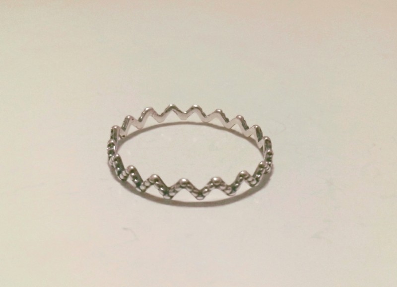 Anel Zig Zag