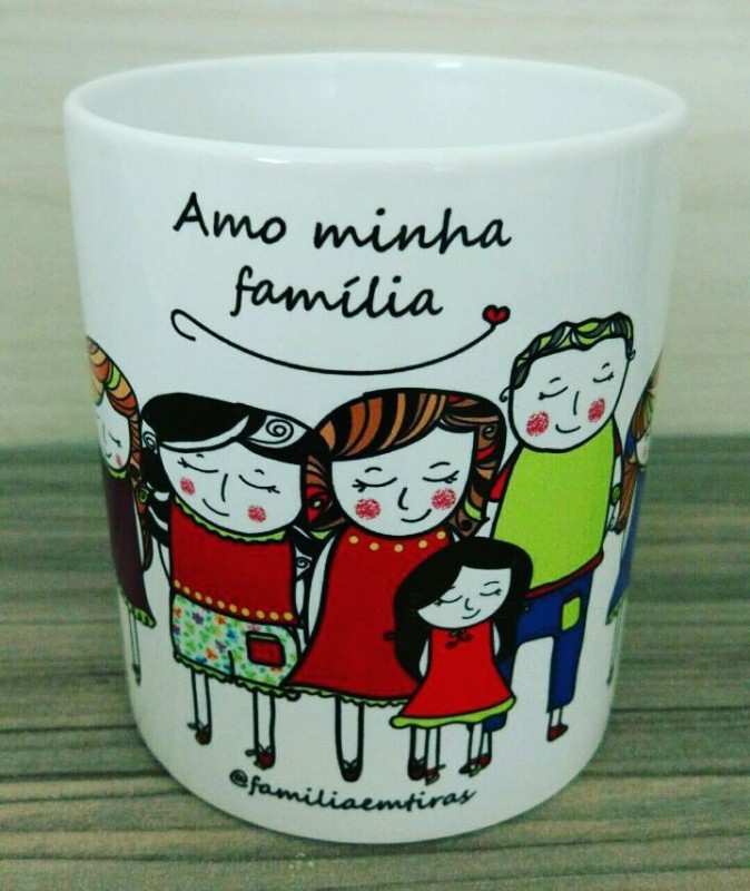 Personalizado Família em Tiras