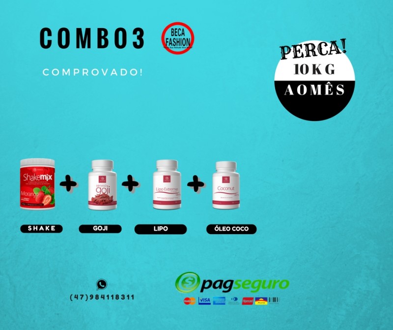 Combo Emagrecedor 3