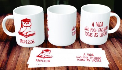Caneca de Porcelana Professor