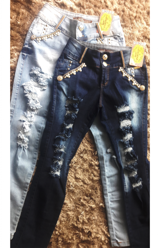 Calça Jeans Bacana cós alto