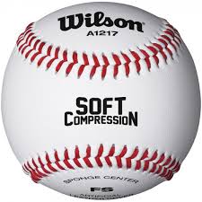 Bola de Baseball Wilson p/ crianças e jovens