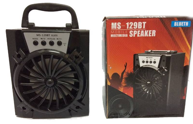 CAIXA DE SOM BLUETOOTH GRANDE MS-129BT