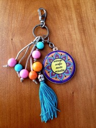 chaveiro Mandala Espelho 2 