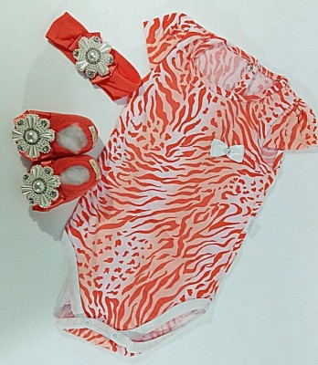 BODY BEBE TIGRADO C/LAÇO COD 56675