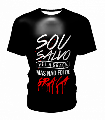 Camiseta Sou Salvo