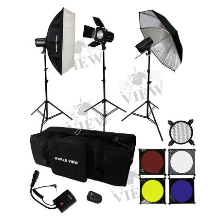 Kit de Iluminação para Estúdio Fotográfico WV-N160