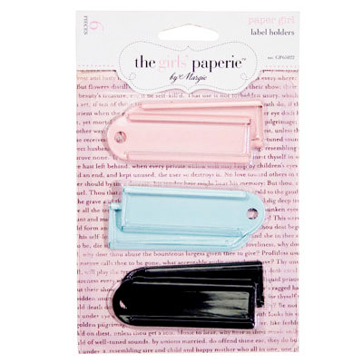 Advantus, Paper Girl Collection, Metal Label Holders - The Girls Paperie