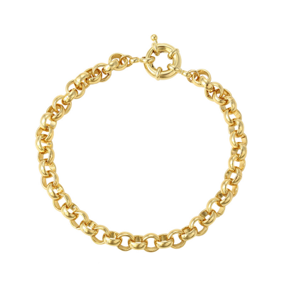 PULSEIRA FOLHEADA OURO - 95366