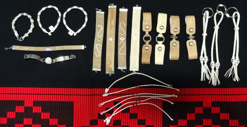 Pulseira Argentina de Couro
