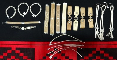 Pulseira Argentina de Couro