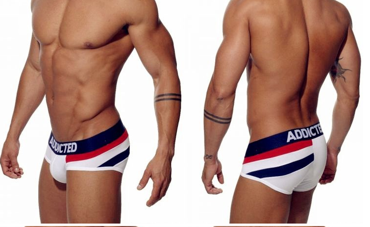 Lançamento - Cueca Sunga Addicted Underwear Briefs Listras 1