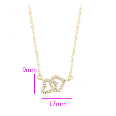 COLAR FOLEADO OURO -64010C