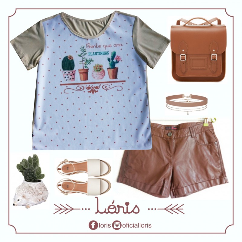 T-shirt Amo Plantinhas