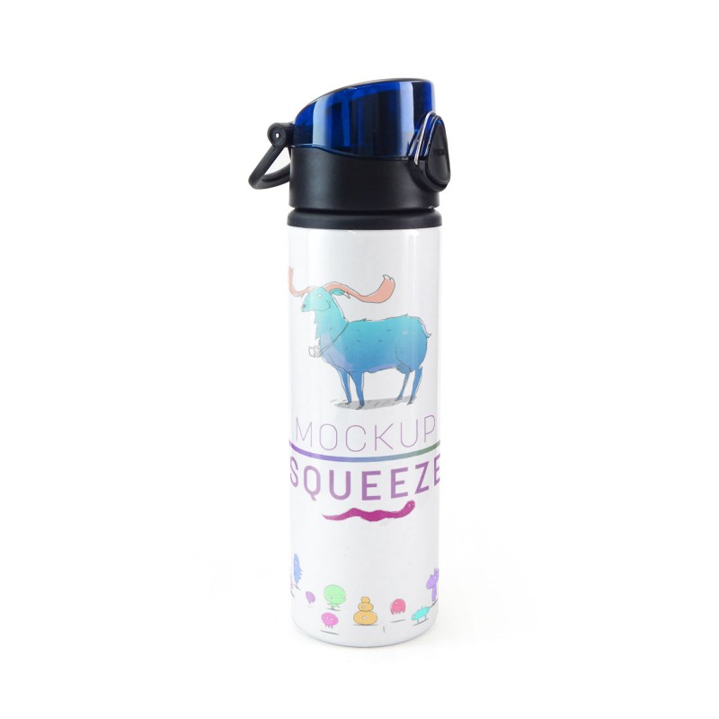SQUEEZE DE ALUMÍNIO 600ML