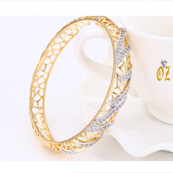 BRACELETE ZIRCONE COM RHODIUM SEMIJOIA-51089