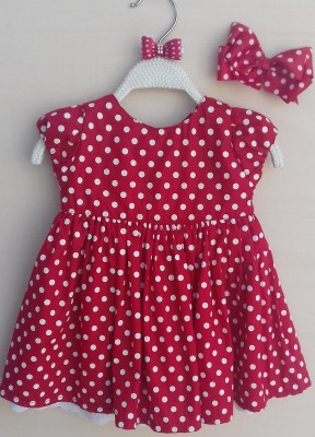 Vestido de Bolinha Vermelho