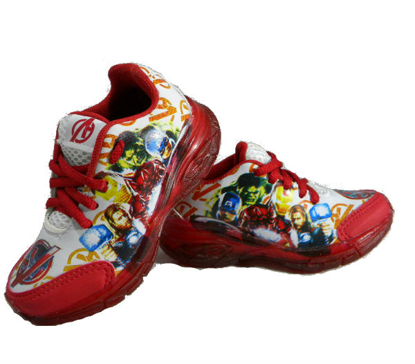 tenis dos vingadores infantil