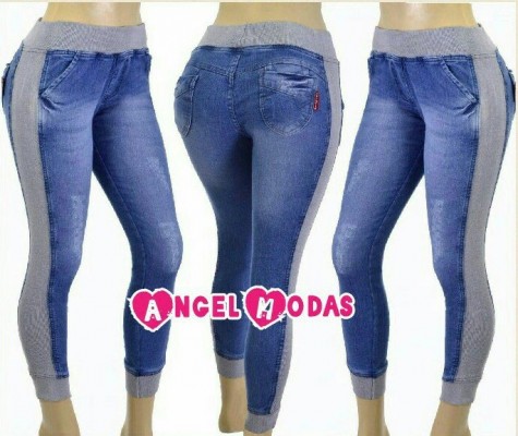 Calça Jeans com moletom