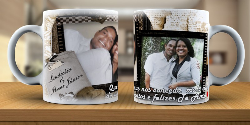 Caneca de porcelana