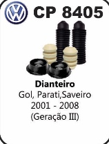 KITS  BATENTES  VW  GOL / PARATI / SAVEIRO 2001 / 2008 (GERAÇÃO lll )