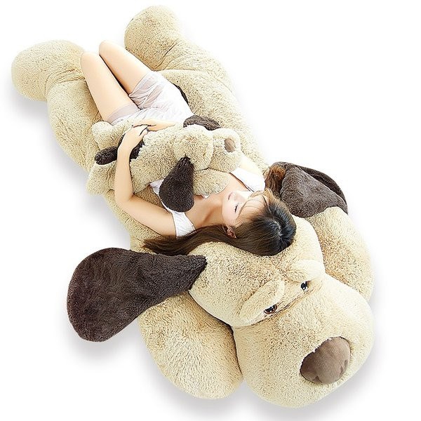 PUFF  GIGANTE CACHORRO 1,80 m  x  0,65 m