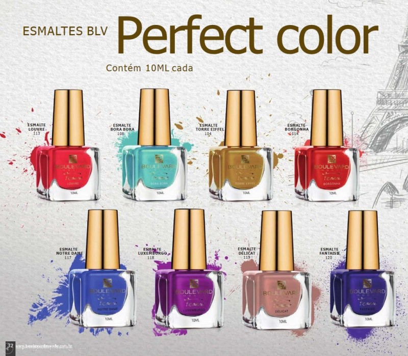 ESMALTES BLV PERFECT COLOR