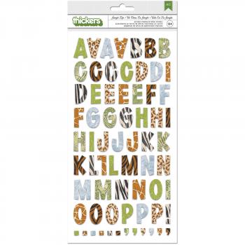 Jungle Life Collection - Thickers - Alphabet