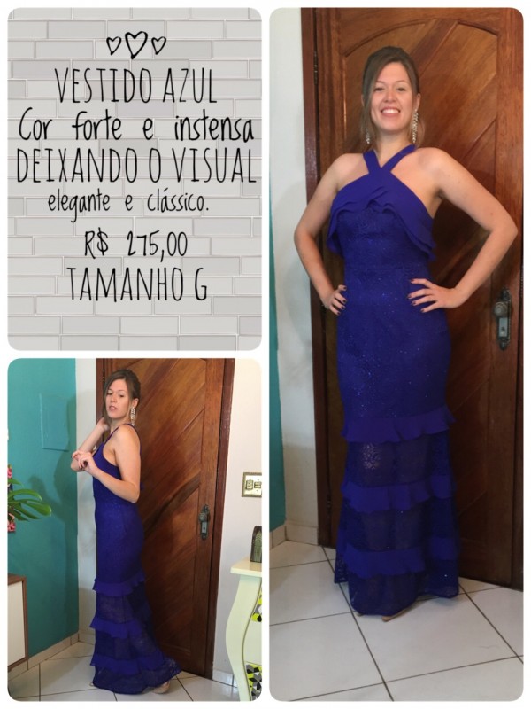 Vestido Azul