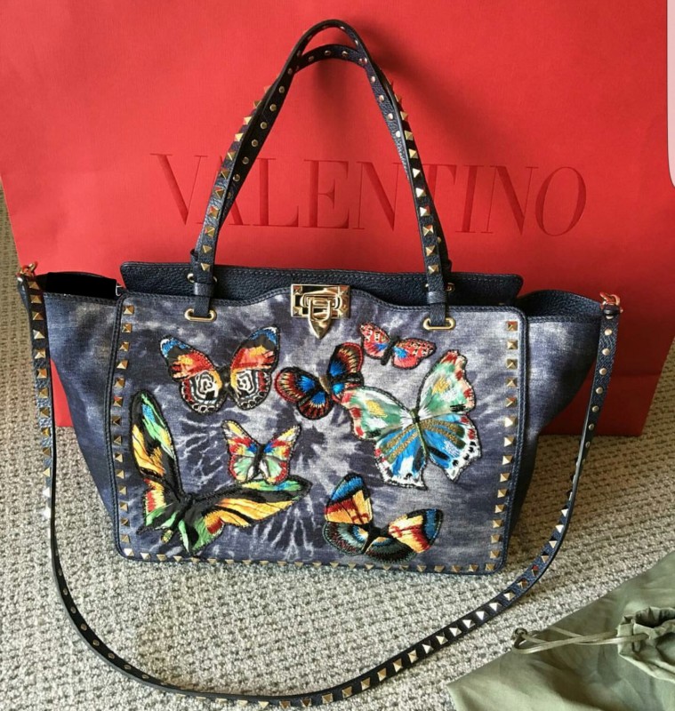Valentino Bordado Borboletas