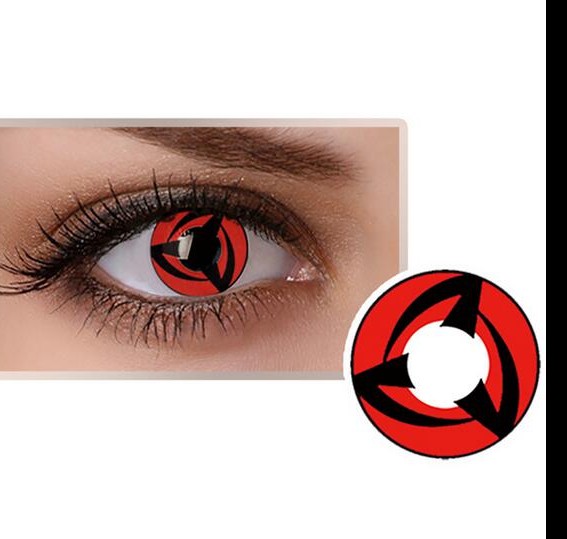 Lentes de Contato Cosplay Naruto