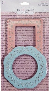 Molduras em metal decorado - The Girls Paperie by Margie