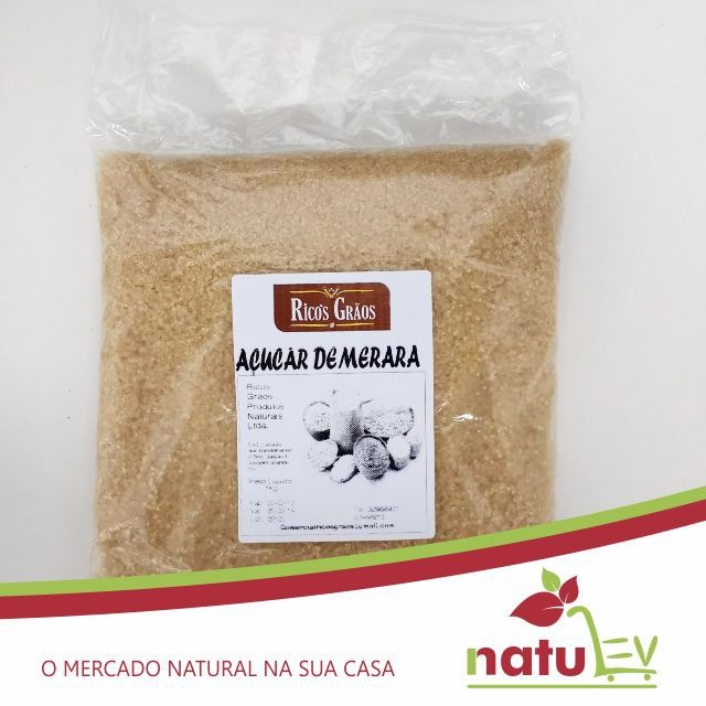 Açúcar Demerara Orgânico 500g