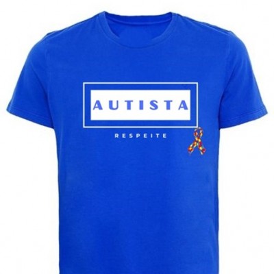 Camiseta Símbolo Mundial do Autismo
