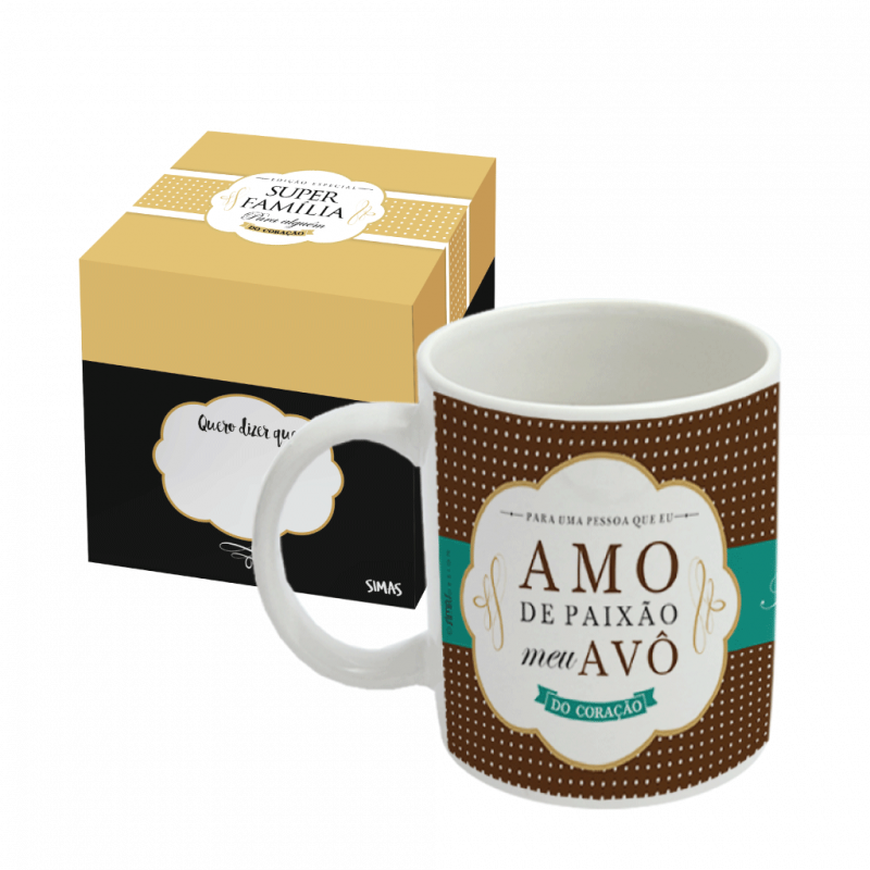 CANECA AMO MEU AVÔ