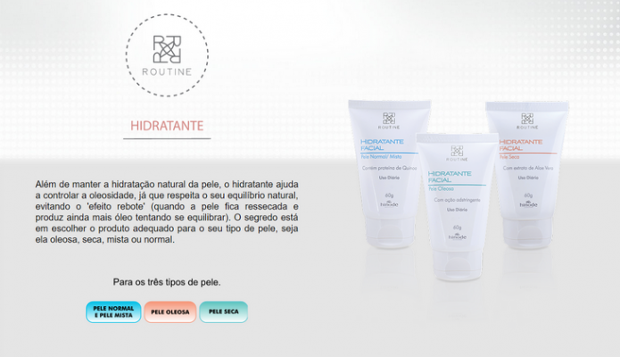 HIDRATANTE FACIAL ROUTINE HINODE 60g