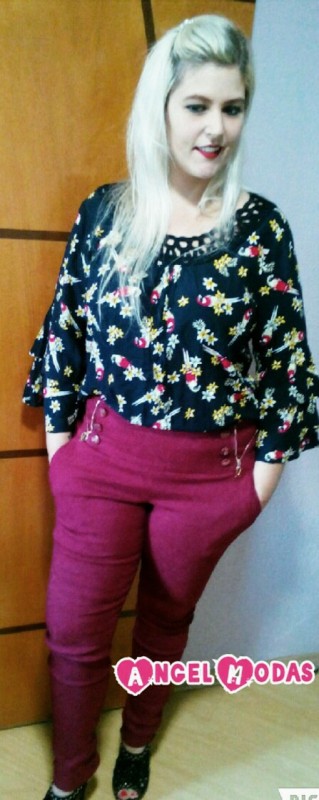 Blusa Bata Lady