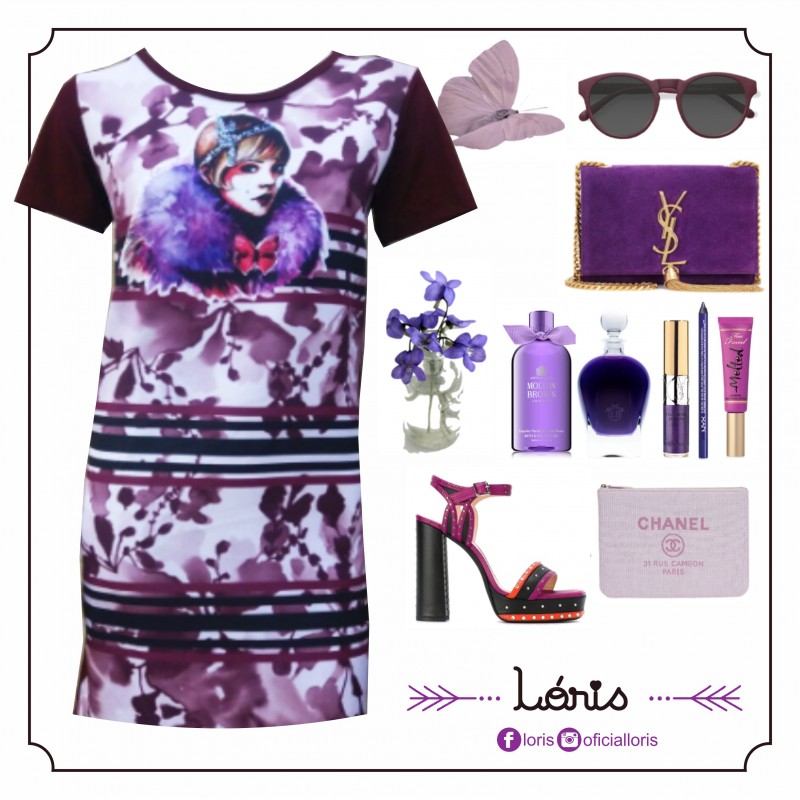Vestido Girl Marsala