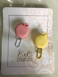 Clips Decorativos, Macaron - E&C Company 3 