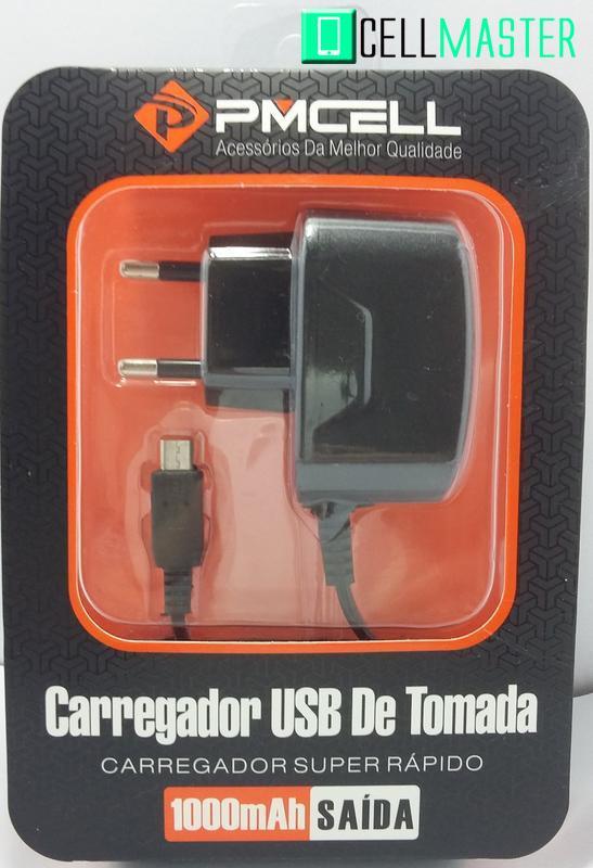 CARREGADOR V8 PREMIUM 1500MAH ALTA QUALIDADE - PMCELL