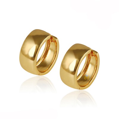 BRINCO ARGOLA FOLHEADO OURO-92925