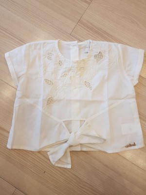 BLUSA TRICOLINE BORDADA