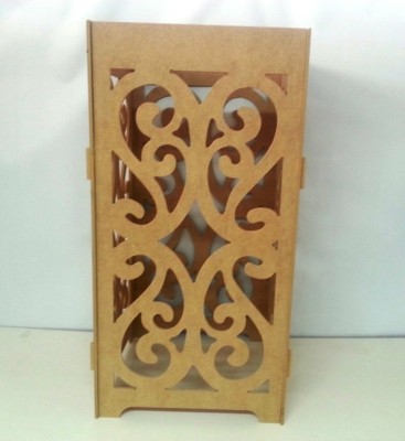 Cubo desmontável MDF cru espessura de 6 mm
