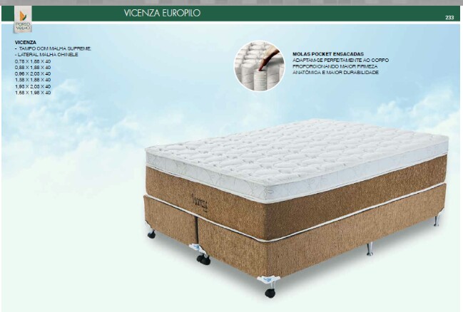 Cama box completa Vicenza king