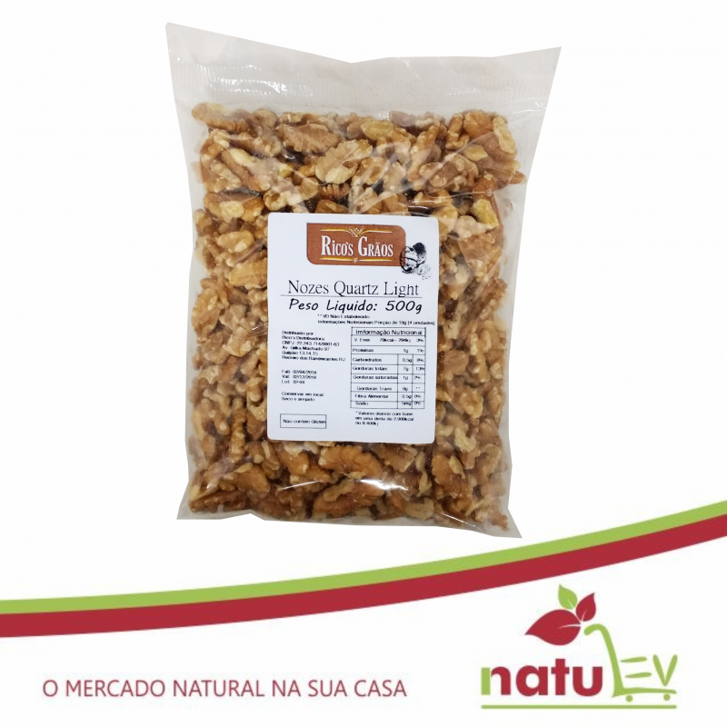 Nozes Quartz Light 500g