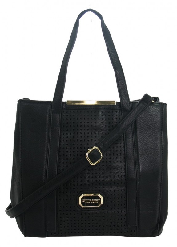 Bolsa corte a laser Preta