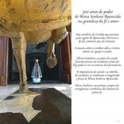 Cavaleiro da fé (61,8 x 61,8 cm)